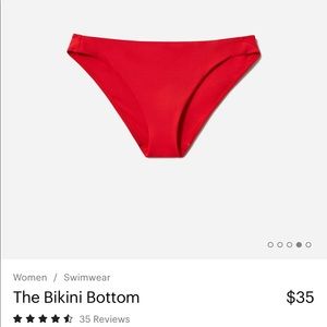 Everlane The Bikini Bottom - NWT